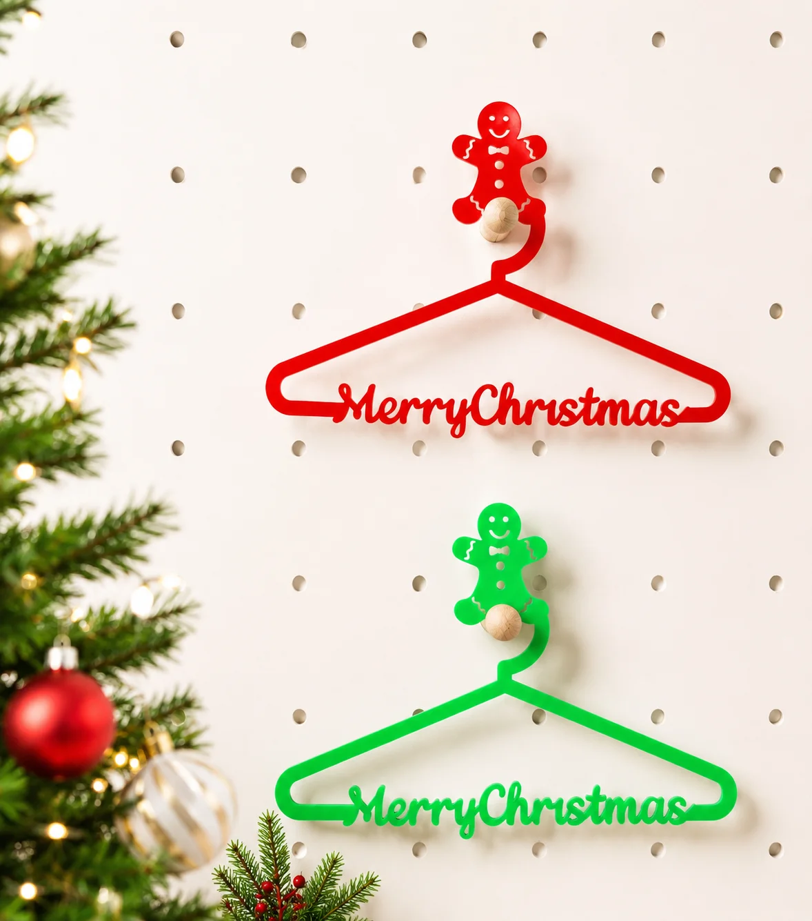 アクリルクリスマスハンガー