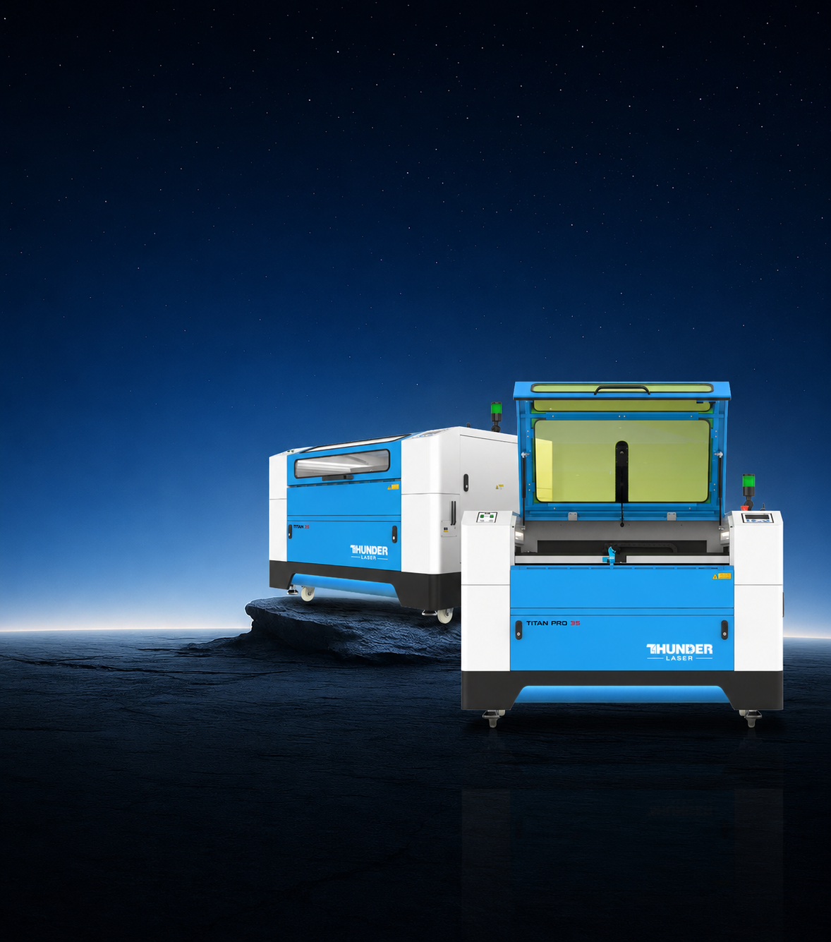 サンダーレーザーがタイタンシリーズ工業用レーザーマシンを発表