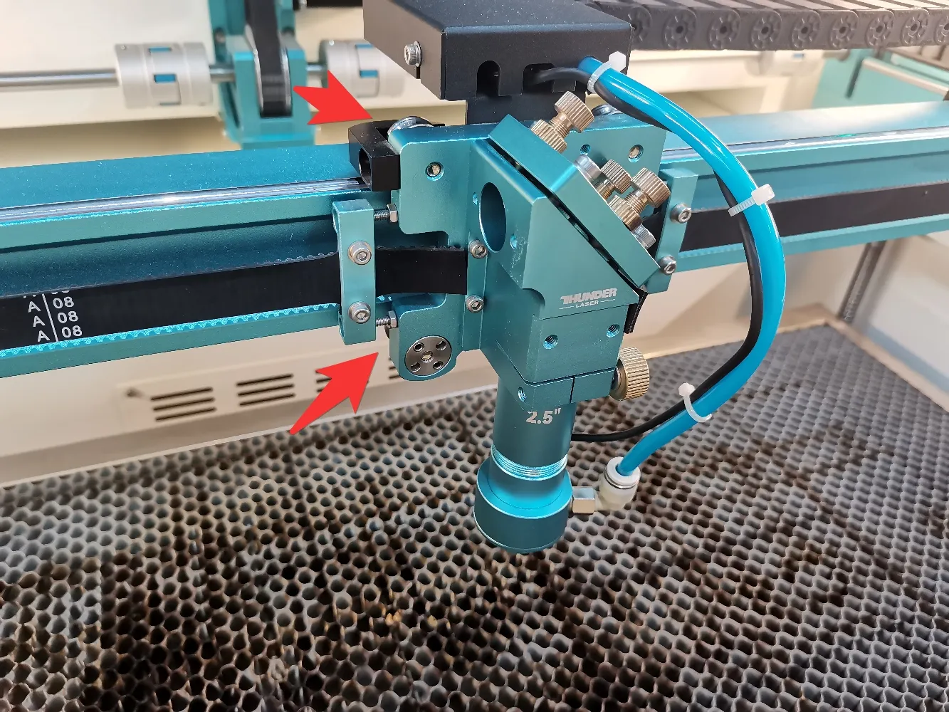 linear guide rail for laser motion control system
