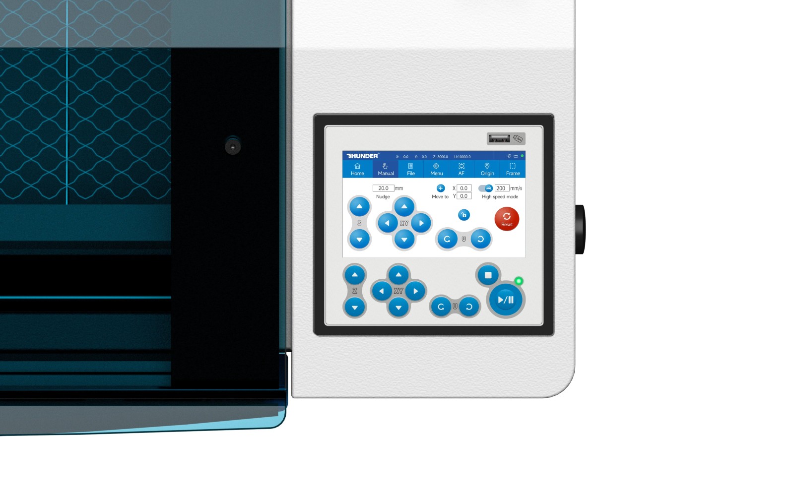 A picture of a control panel in motorized drive systems A picture of a control panel in motorized drive systems