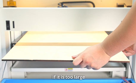 サンダーボルトで特大の素材をカットまたは彫刻する方法