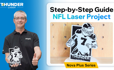Thunder Nova Plusを使用したNFLシーズンレーザープロジェクトの完全なチュートリアル