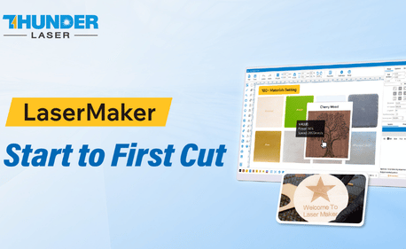 LaserMaker初心者チュートリアル: ダウンロードから最初のカットまで