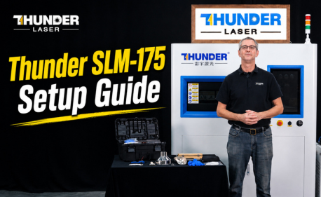 金属3DプリンターセットアップサンダーSLM 175 Step by Step First Install