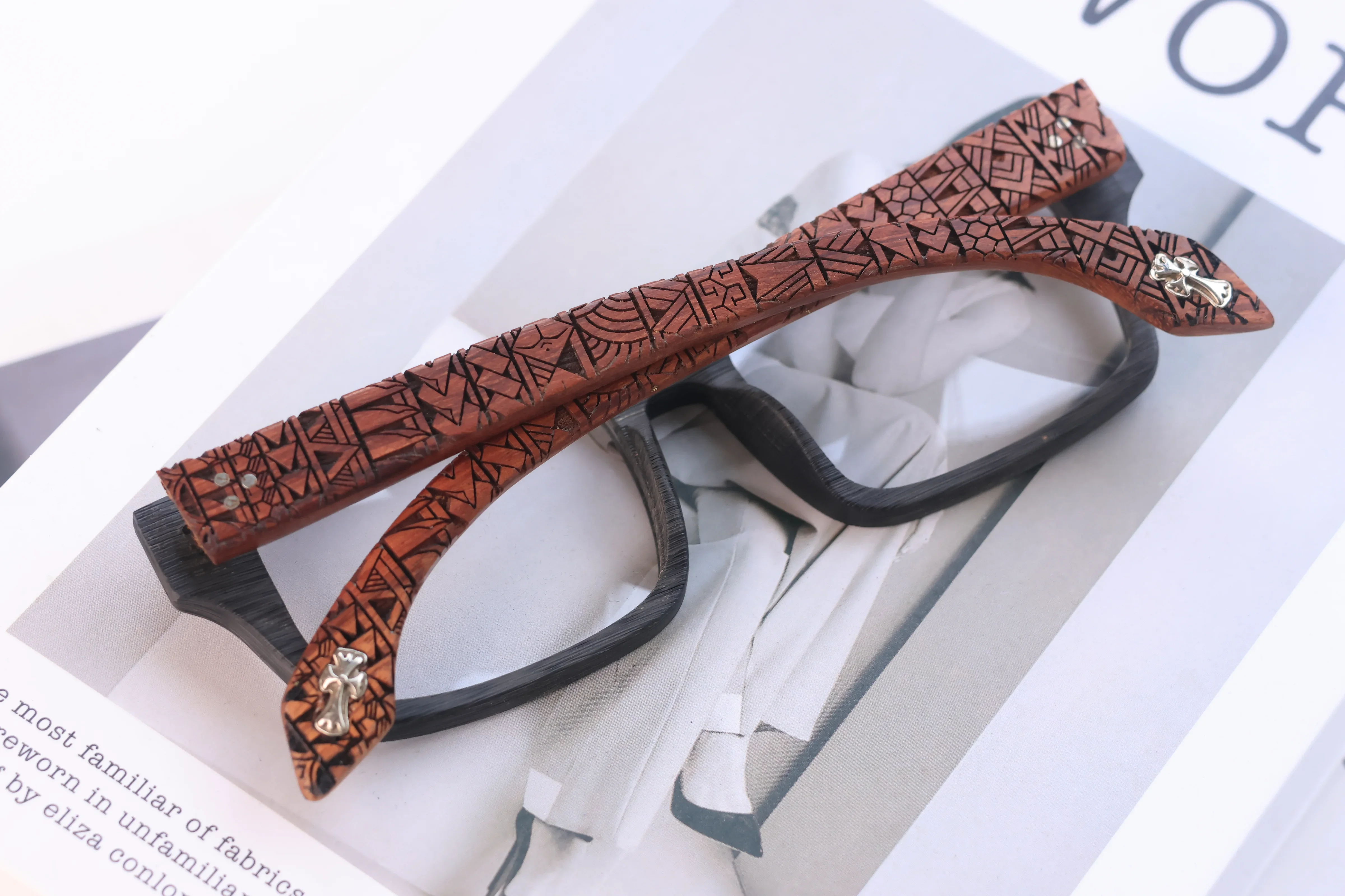 laser engraved wooden eye glasses laser engraved wooden eye glasses