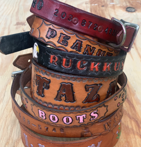 vector engraving on leather belt vector engraving on leather belt