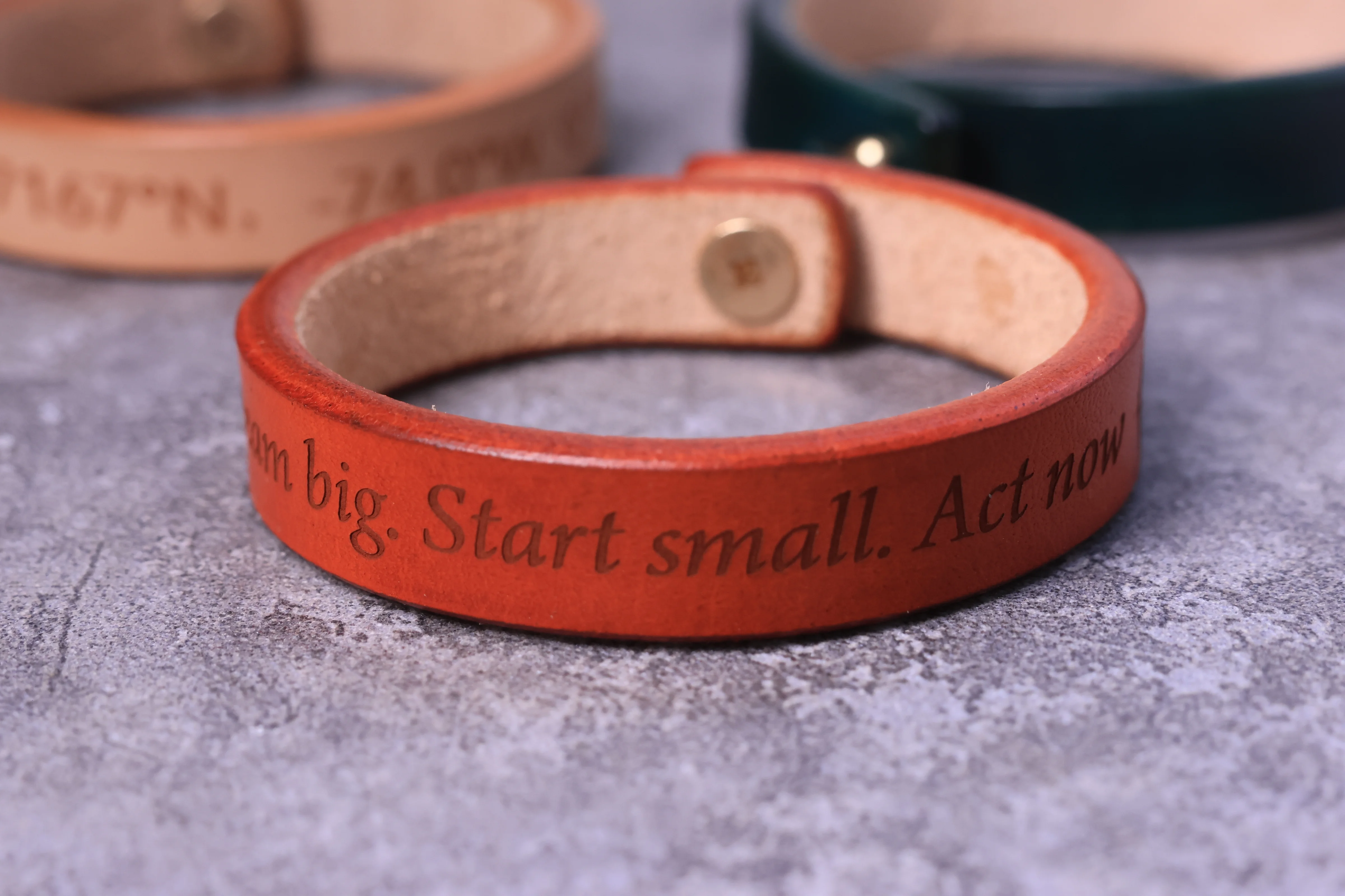 laser engraved leather bracelet laser engraved leather bracelet