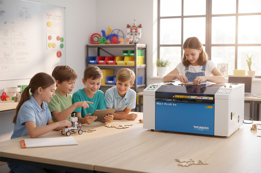 Thunder Laser Steam Education