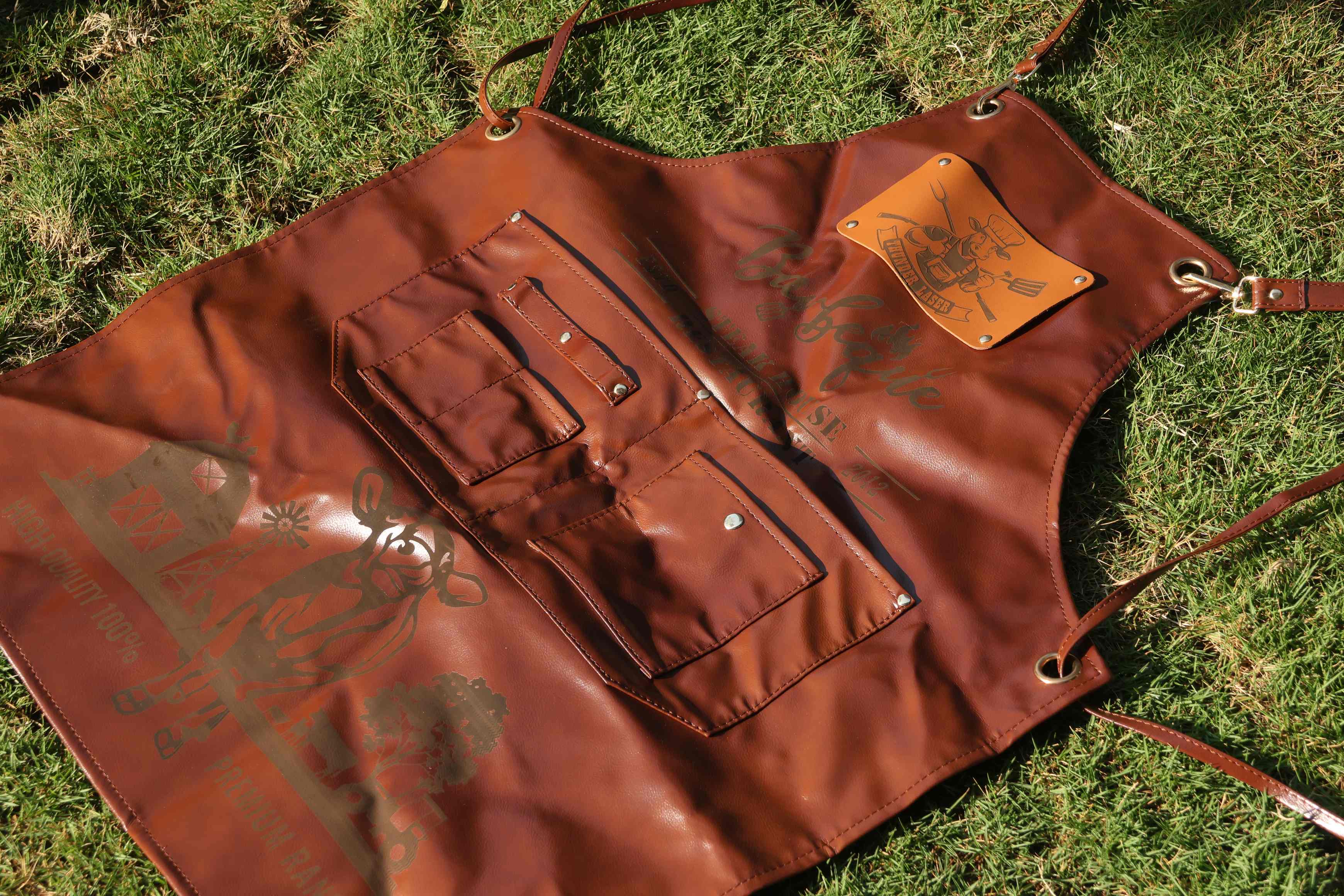 laser engraved leather apron laser engraved leather apron