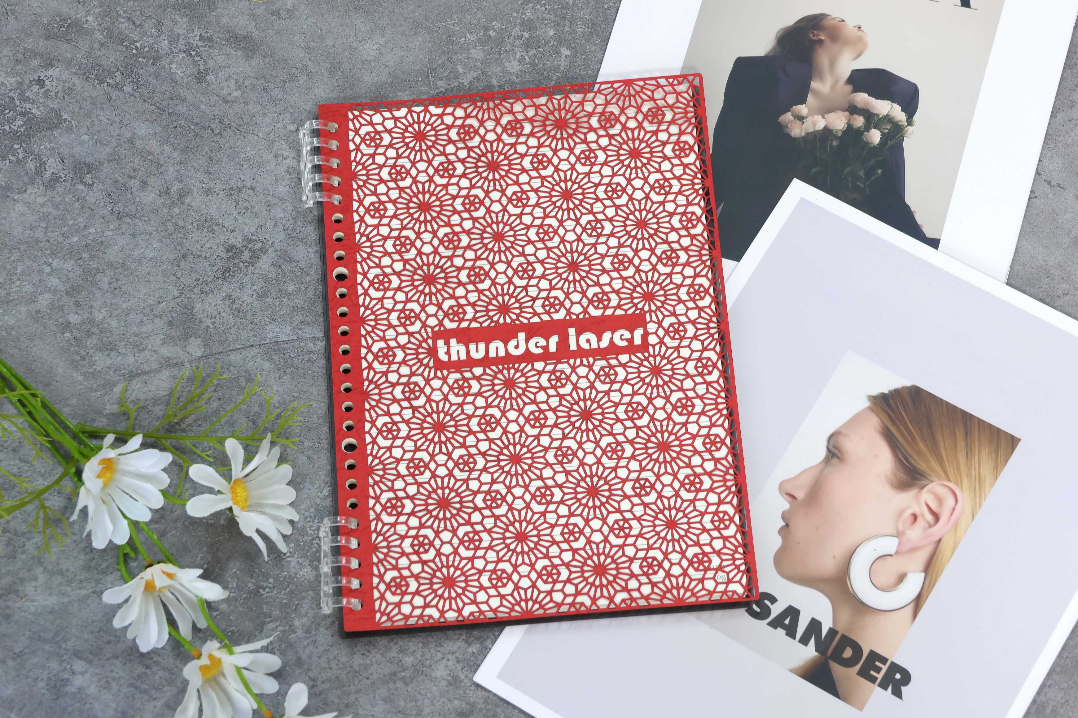 laser cut acrylic notebook cover laser cut acrylic notebook cover