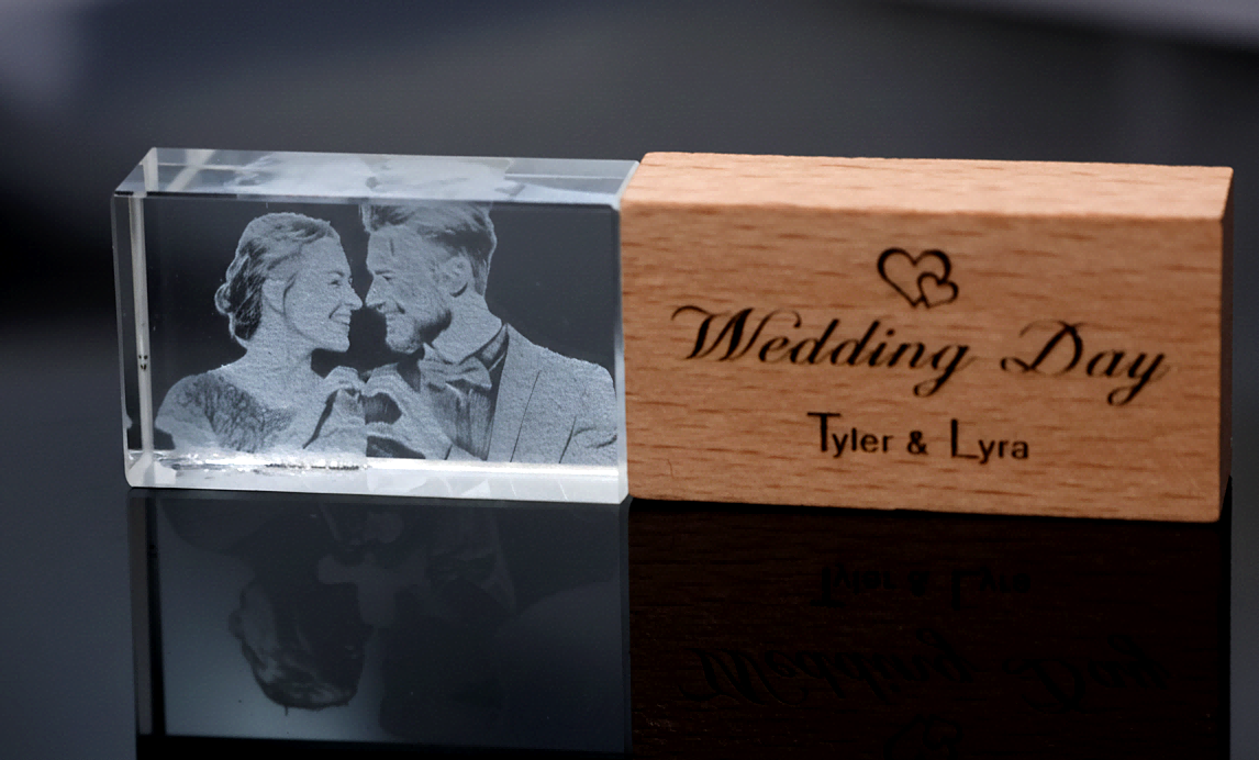 laser marked personalized crystal gift laser marked personalized crystal gift