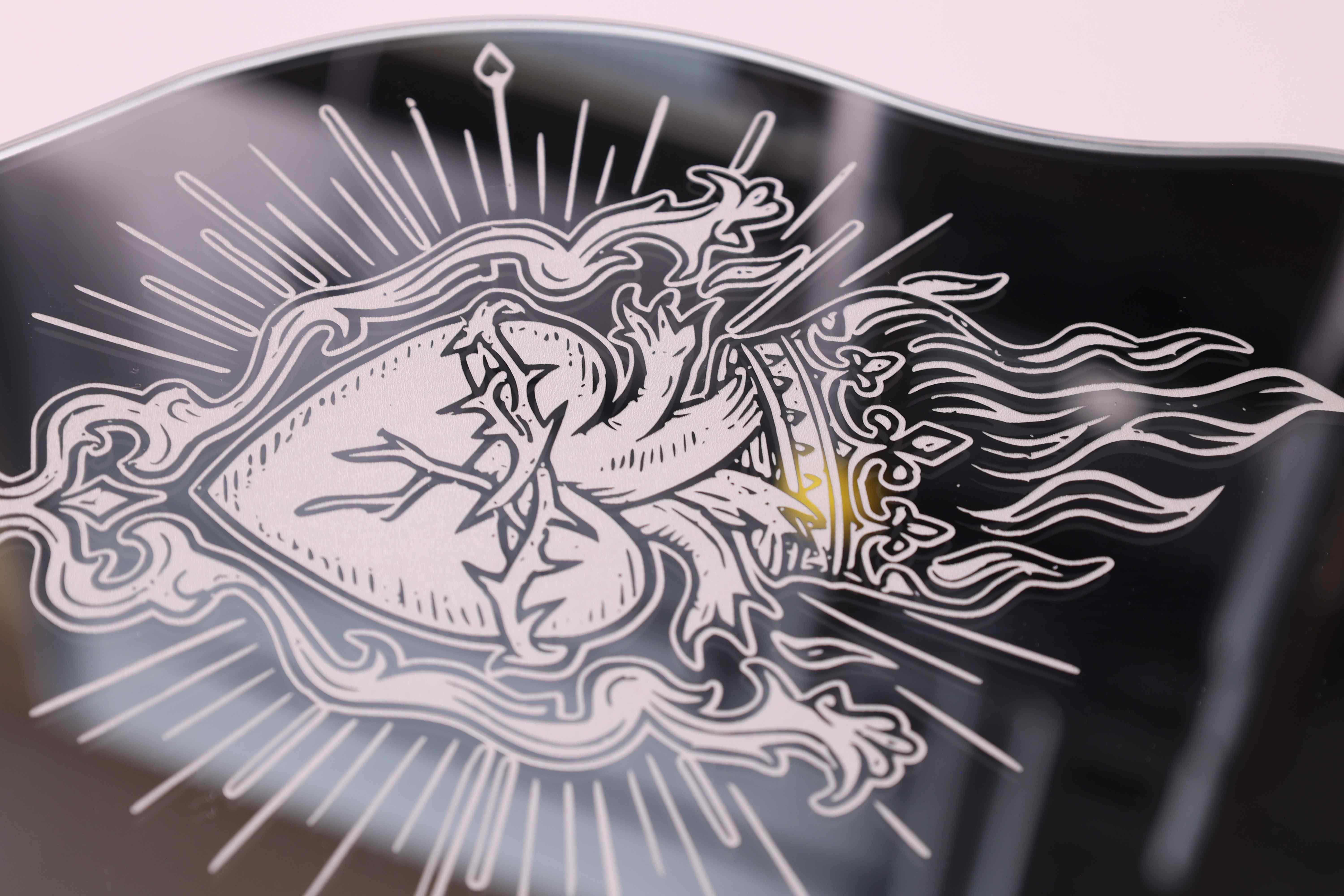 laser engraved glass mirror laser engraved glass mirror