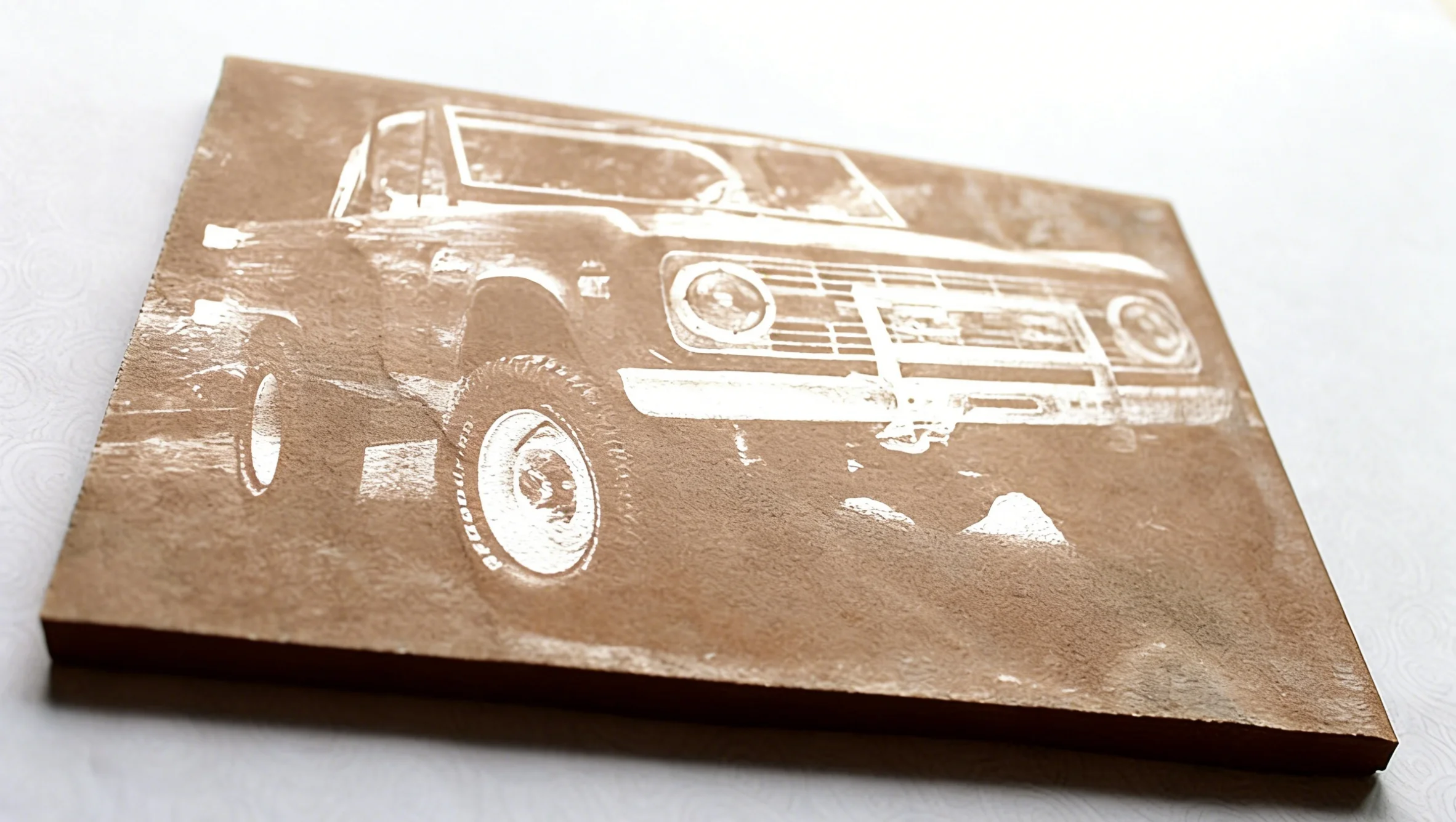 laser engraving photo on ceramic