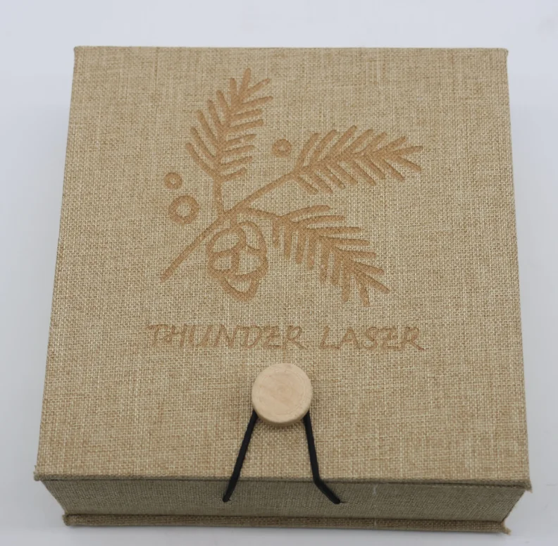 laser engraved linen ring box laser engraved linen ring box