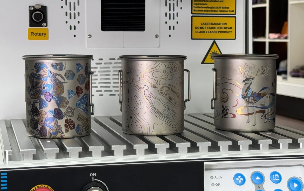 color marking titanium cups color marking titanium cups