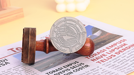 Rubber Stamp Engvaing Sample of Titan