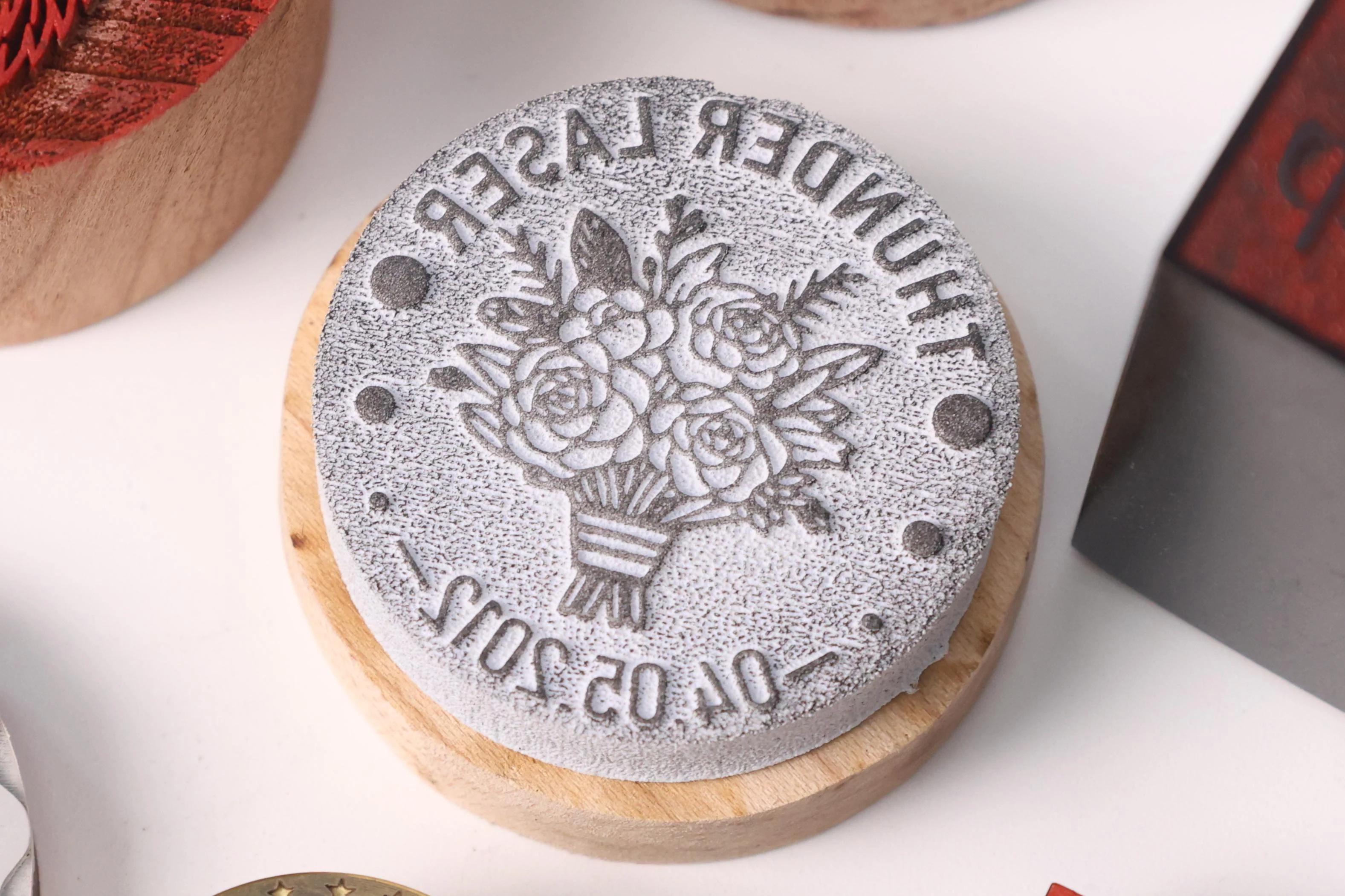 laser engraved pve foam stamp laser engraved pve foam stamp